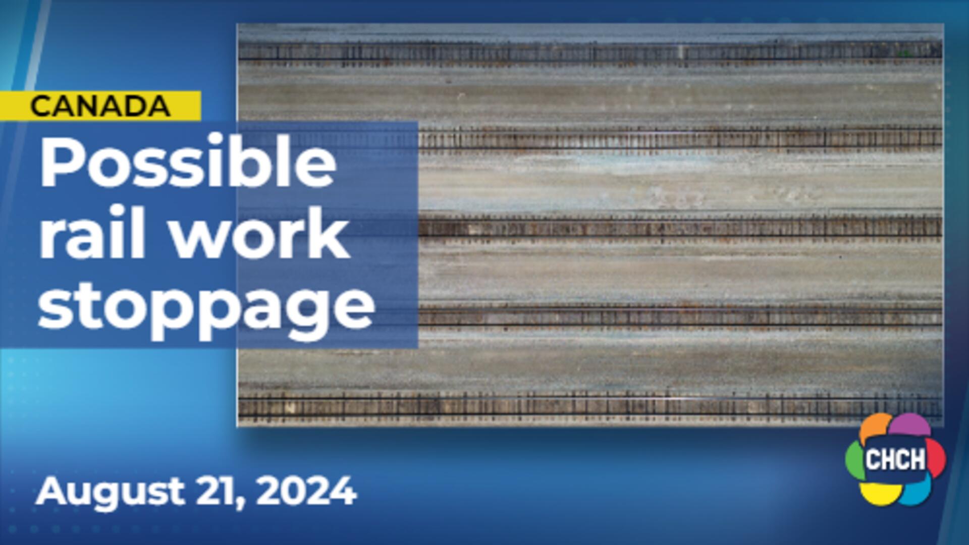 Business groups call on federal government to prevent rail work stoppage