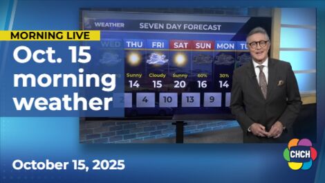 Morning weather forecast for Oct. 15, 2025