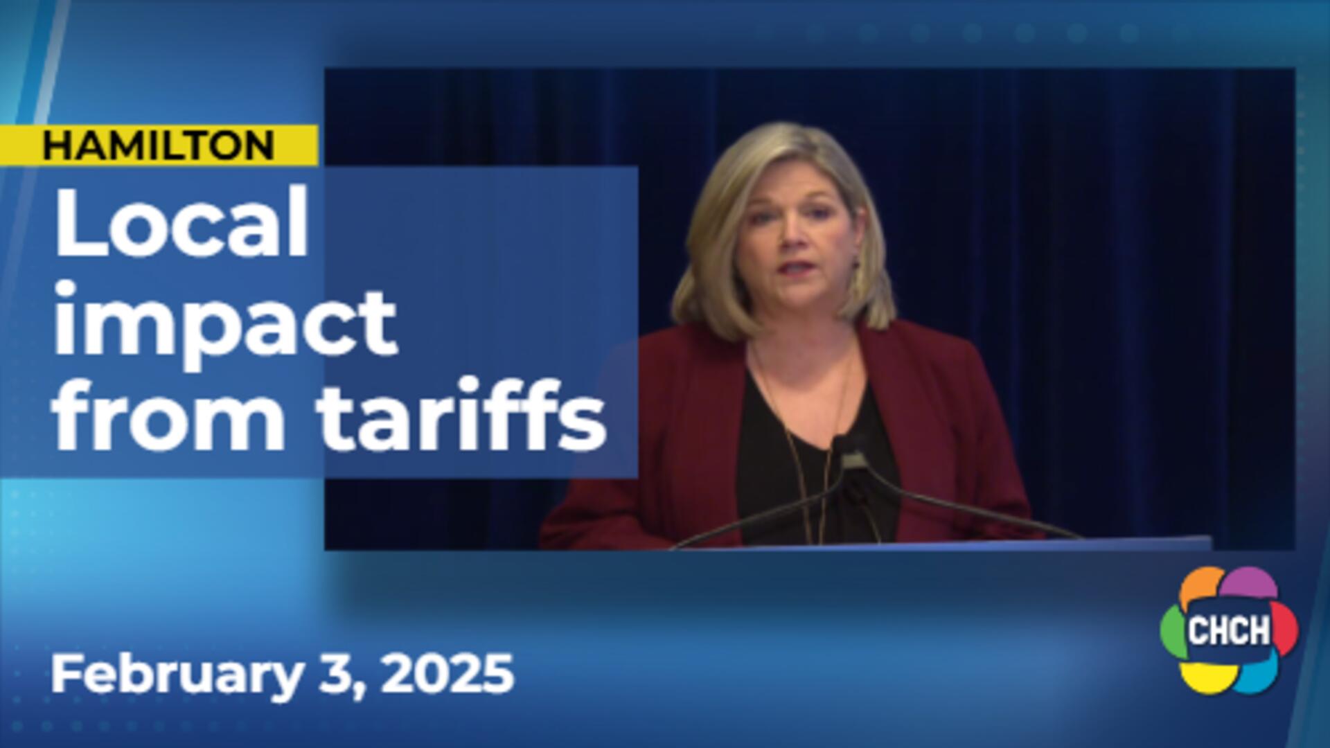 'It's devastating': Hamilton mayor on potential impact of U.S. tariffs