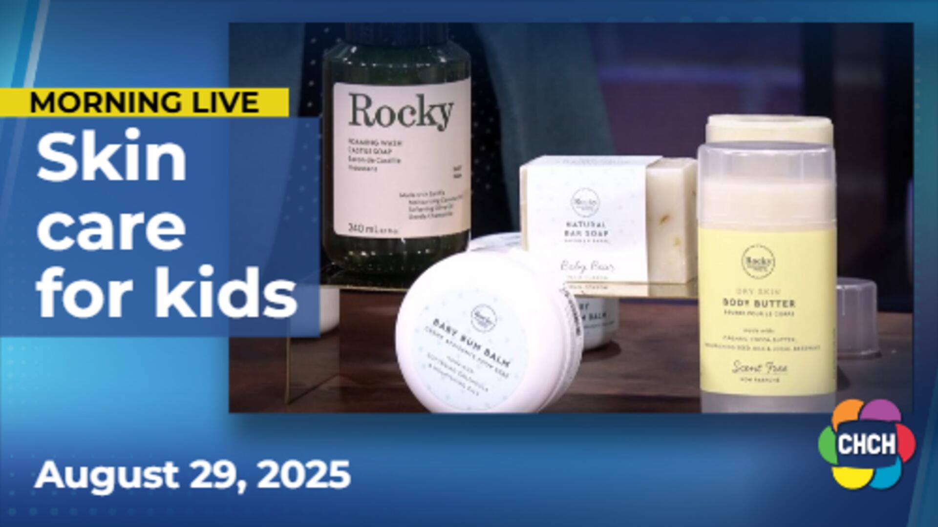 Healthy skincare habits for children