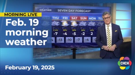 Morning weather forecast for February 19, 2025