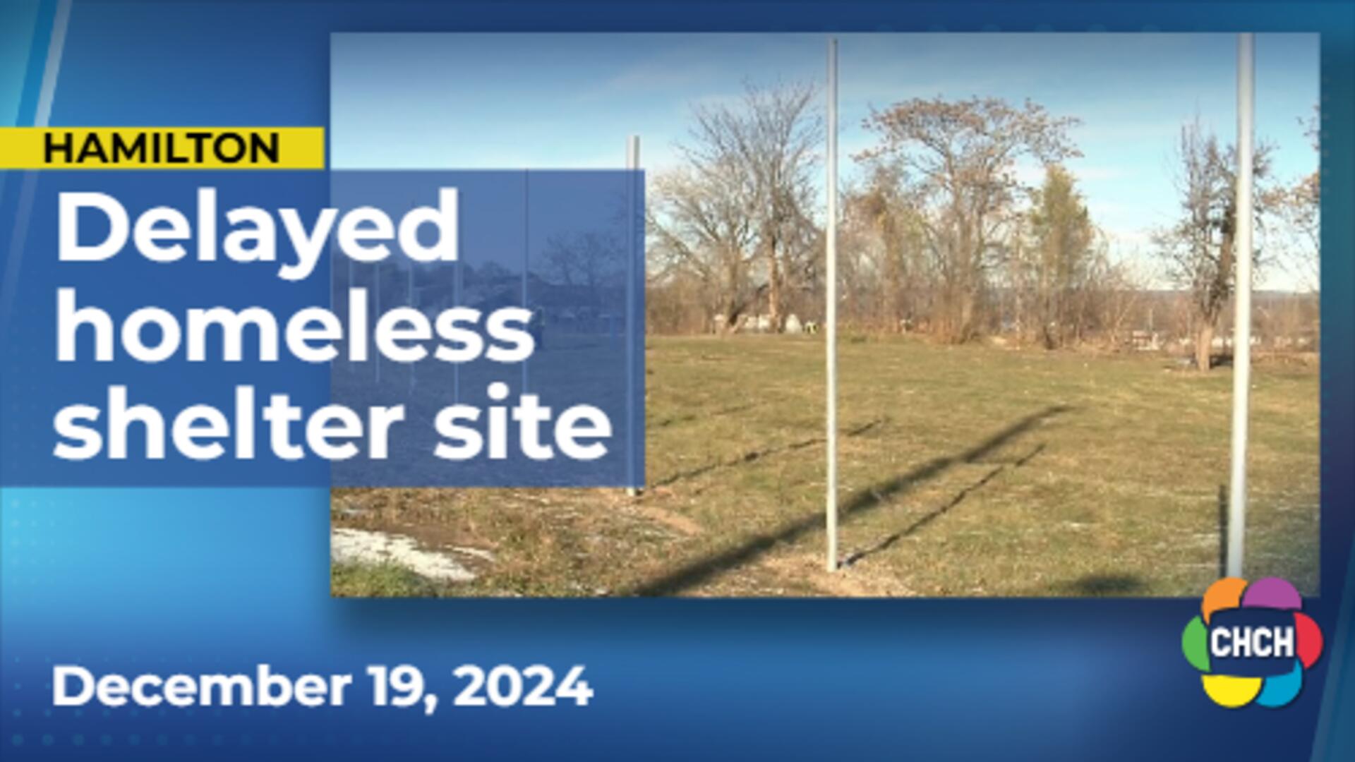 Delays halt opening of Hamilton’s outdoor homeless shelter