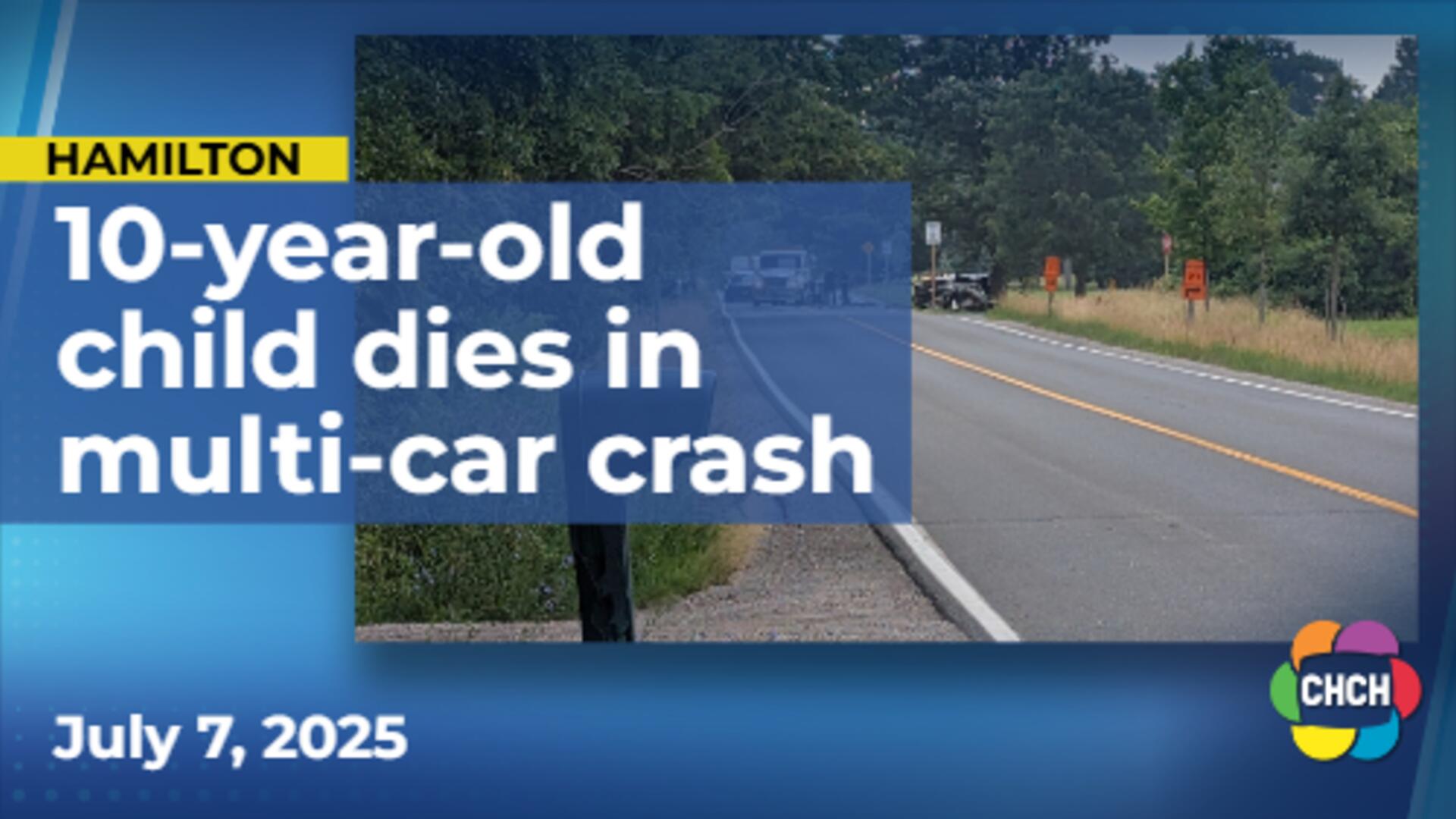 10-year-old dies in multi-vehicle collision on Hamilton Mountain