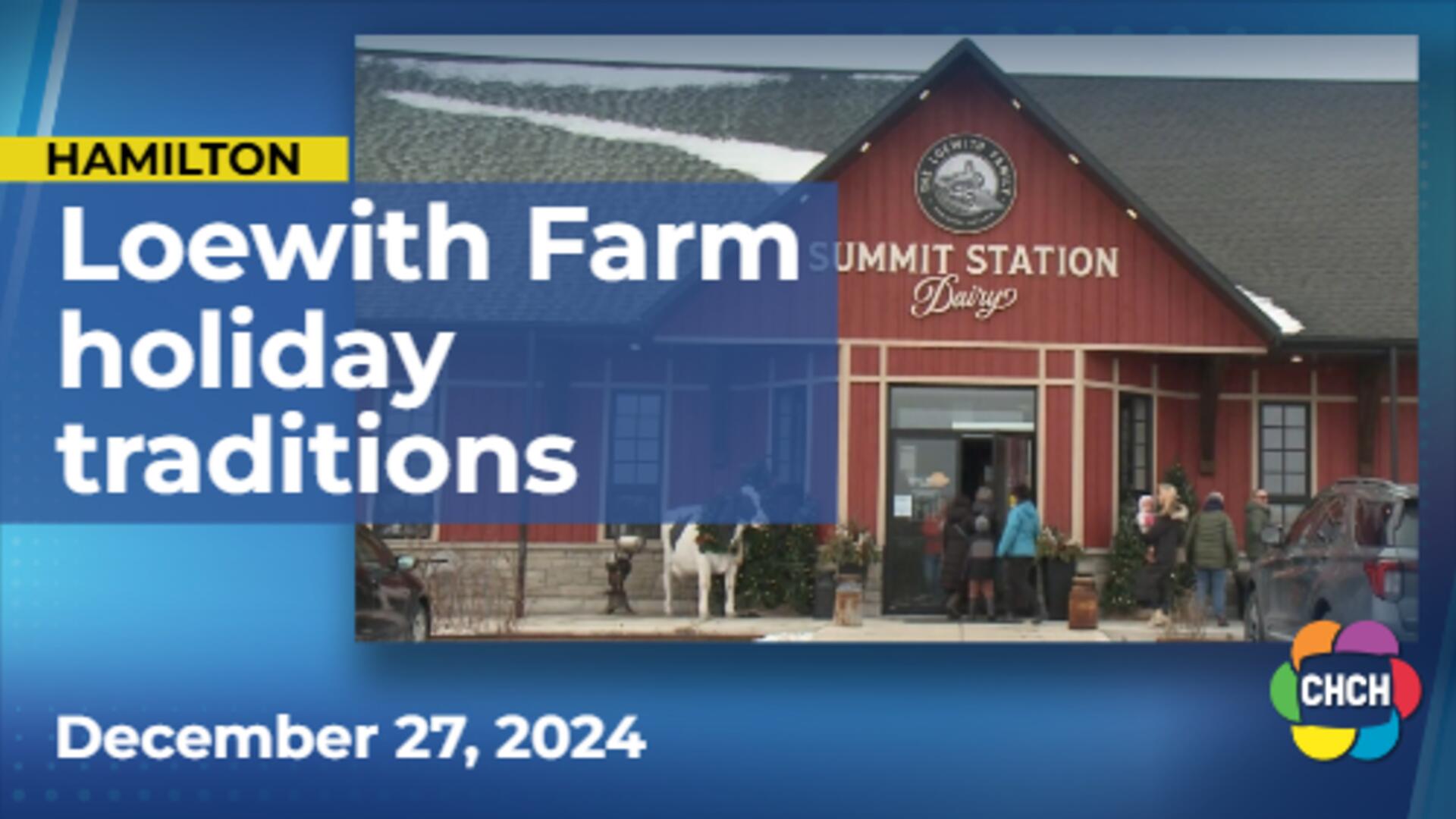 Doors open for Loewith Family Farm holiday tradition