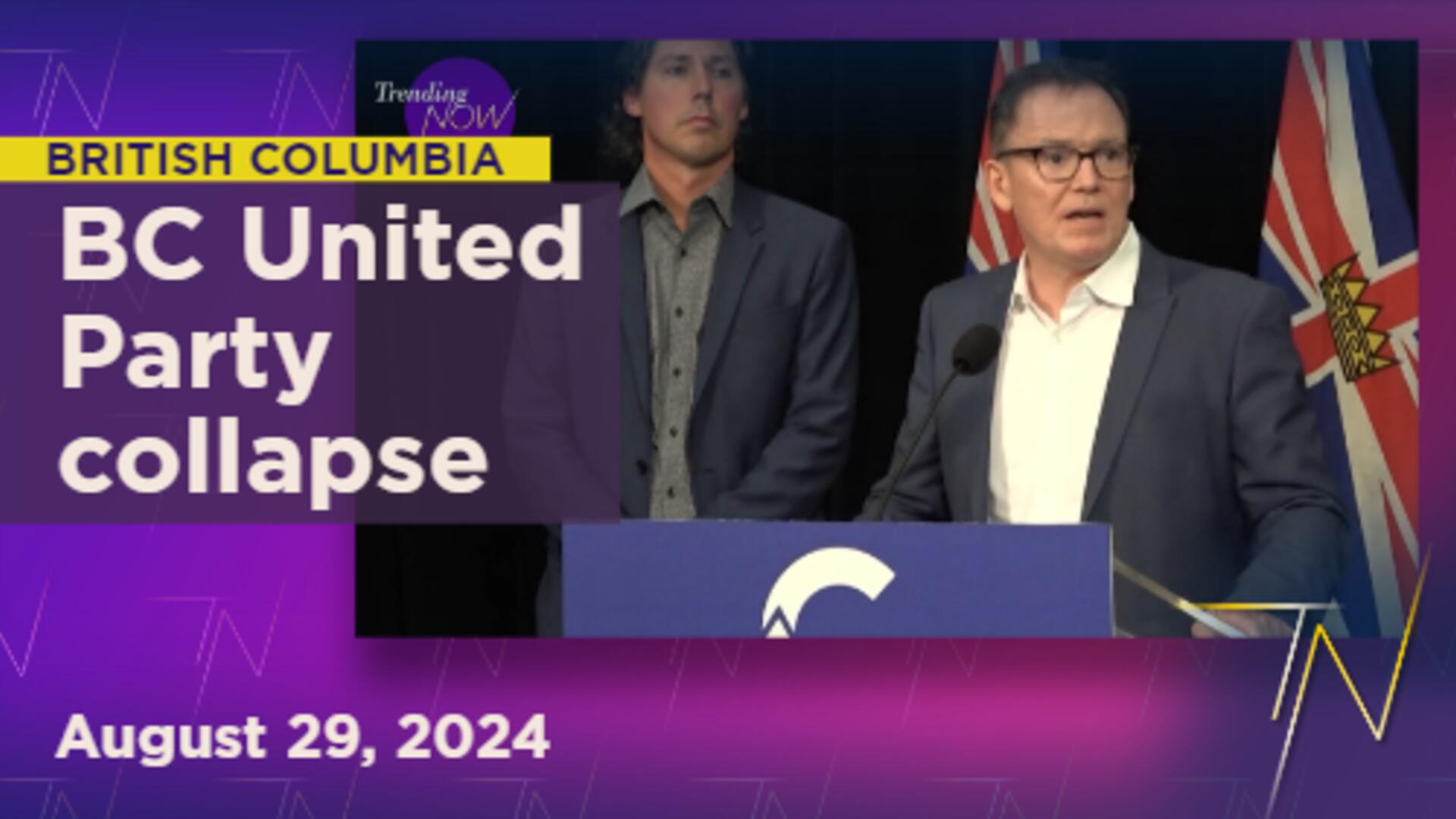 British Columbia's political scene reeling after sudden collapse of B.C. United