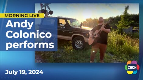 Andy Colonico performs 'Hell Yeah' on Music Friday