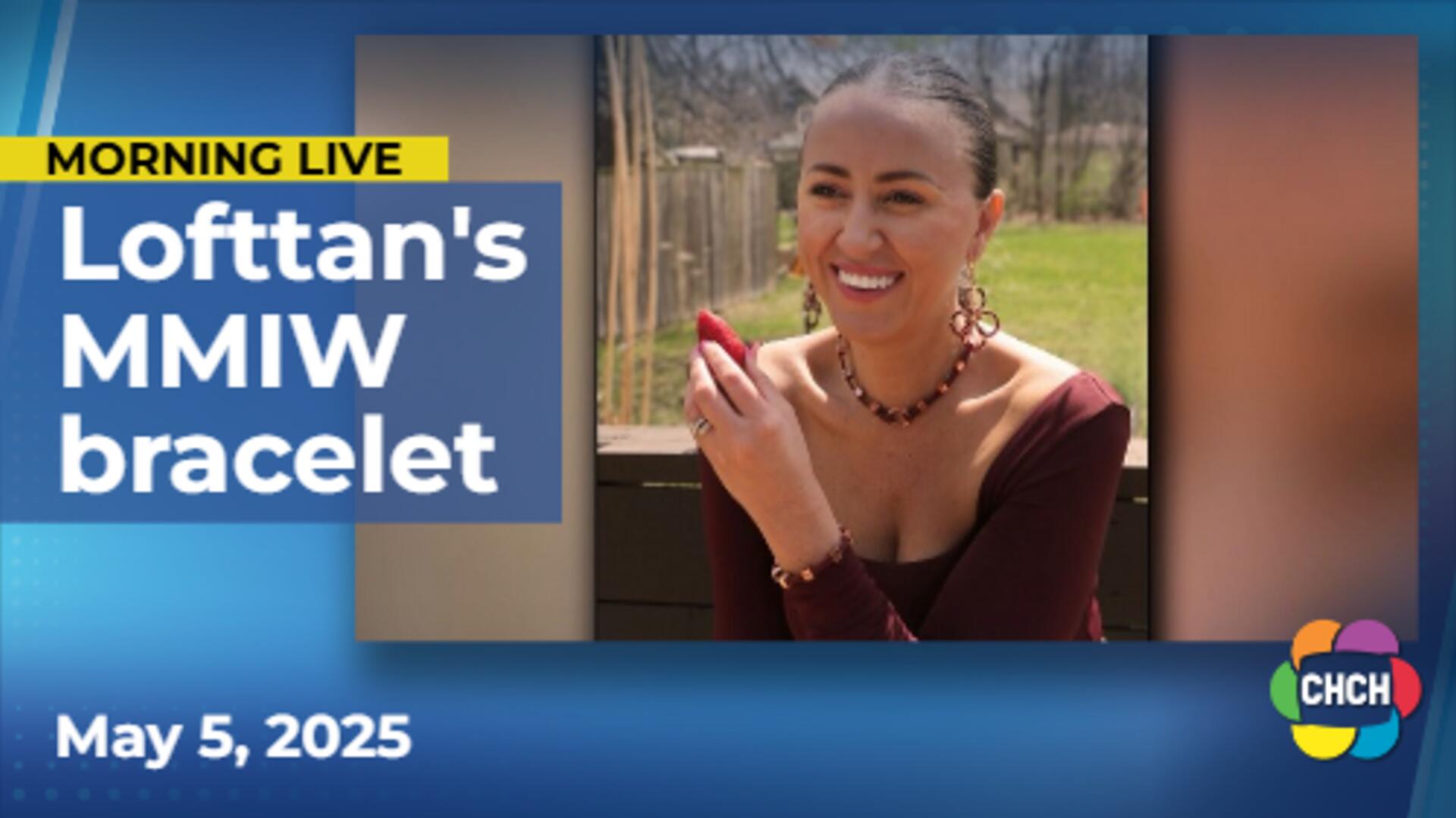 Lofttan's new bracelet inspired by Fallon Farinacci in honour of MMIW