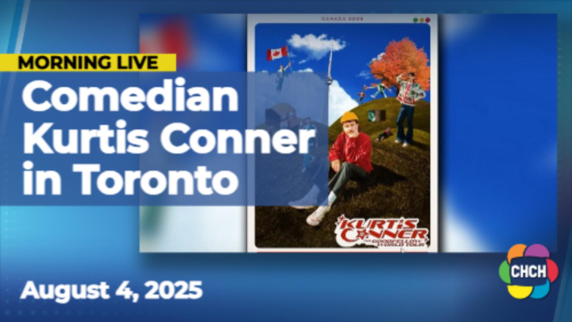 Comedian Kurtis Conner brings his comedy show to North America