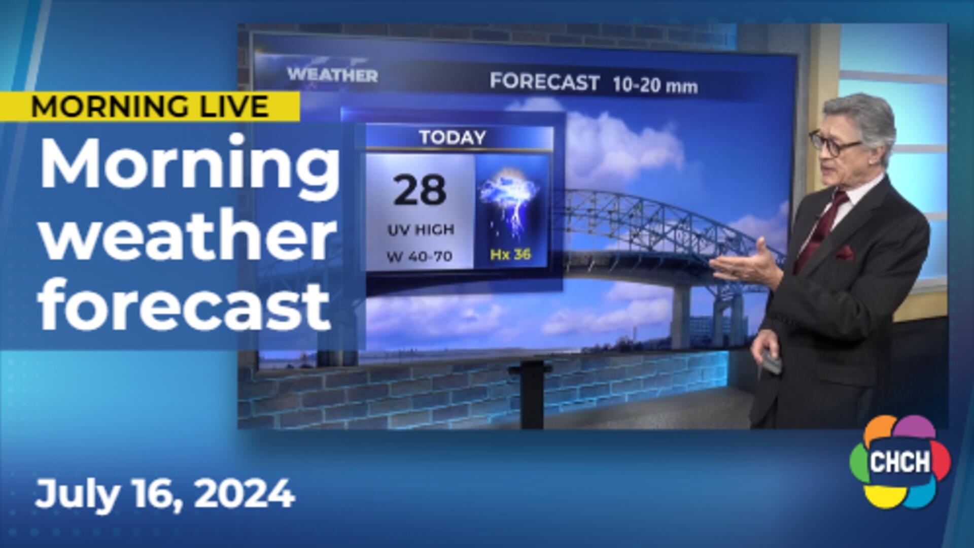 Morning weather forecast for July 16, 2024