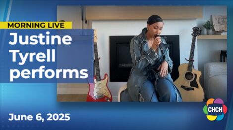 Justine Tyrell performs 'Proud' on Music Friday