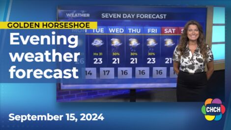 Evening weather forecast for September 15, 2024