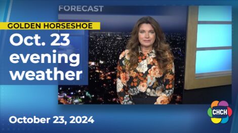 Evening weather forecast for October 23, 2024