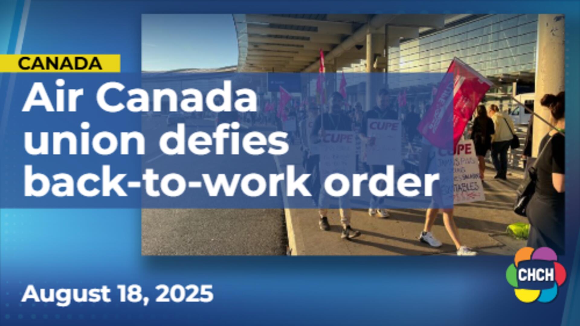 Labour board declares Air Canada flight attendant strike illegal, union says it won't back down
