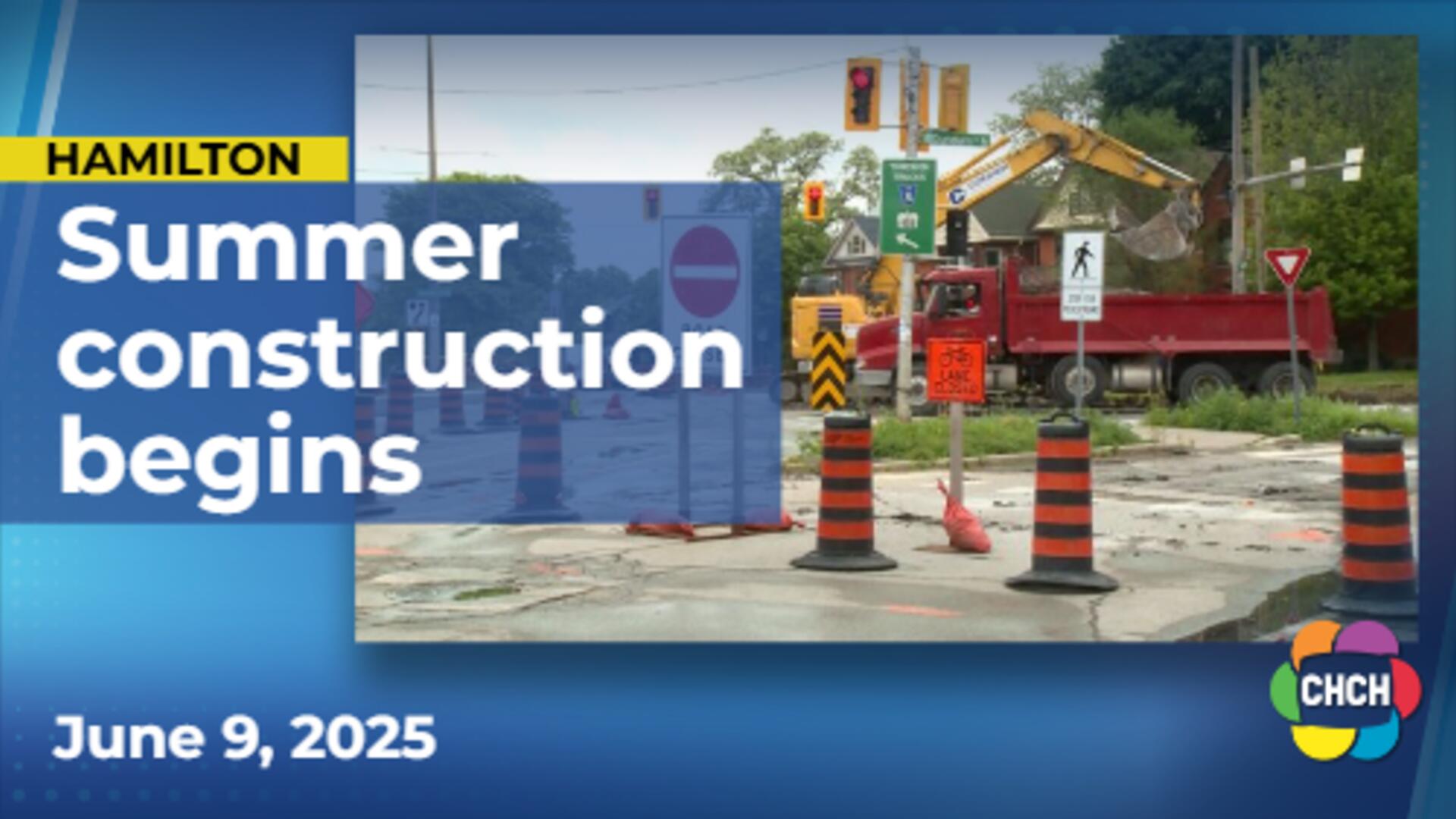 Drivers learn to deal with road closures as Hamilton sees summer construction
