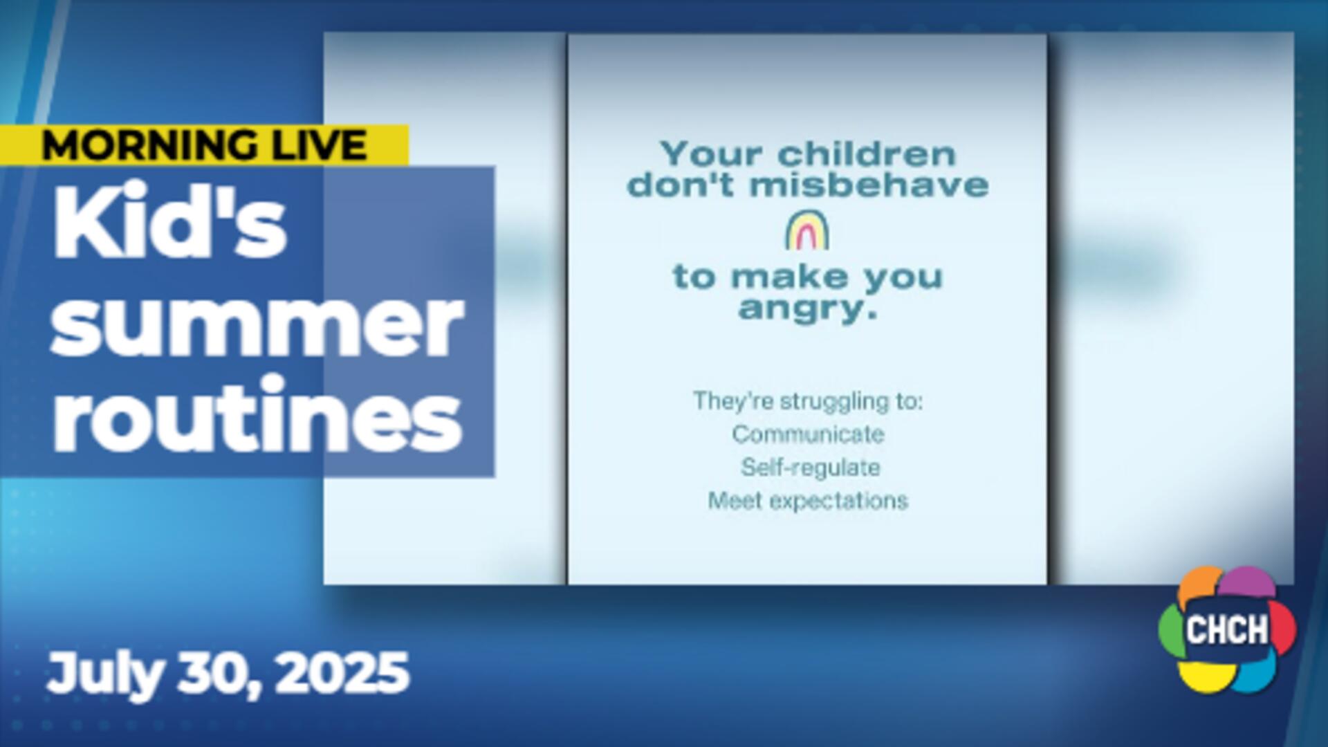 Re-evaluating kids routines to enjoy the rest of summer