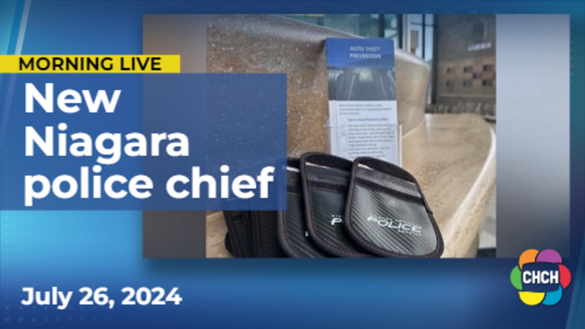 One-on-one with Niagara Police Chief Bill Fordy