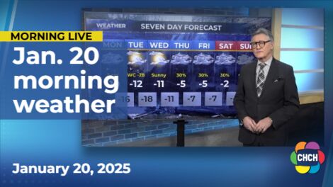 Morning weather forecast for January 20, 2025