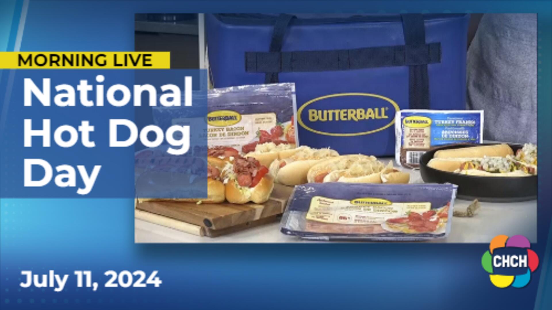 3 different topped turkey dogs to eat on National Hot Dog Day