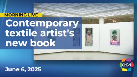 Contemporary textile artist Simone Elizabeth Saunders' pieces are focus of new book