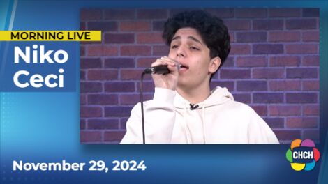 Rising star Niko Ceci performs debut single 'Outta Control' on Music Friday