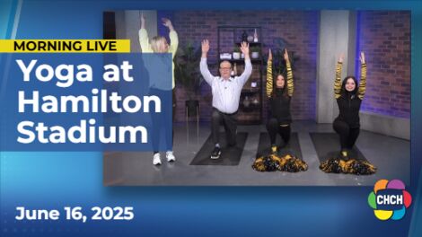 Flow into the summer solstice by doing Yoga on the Field at Hamilton Stadium