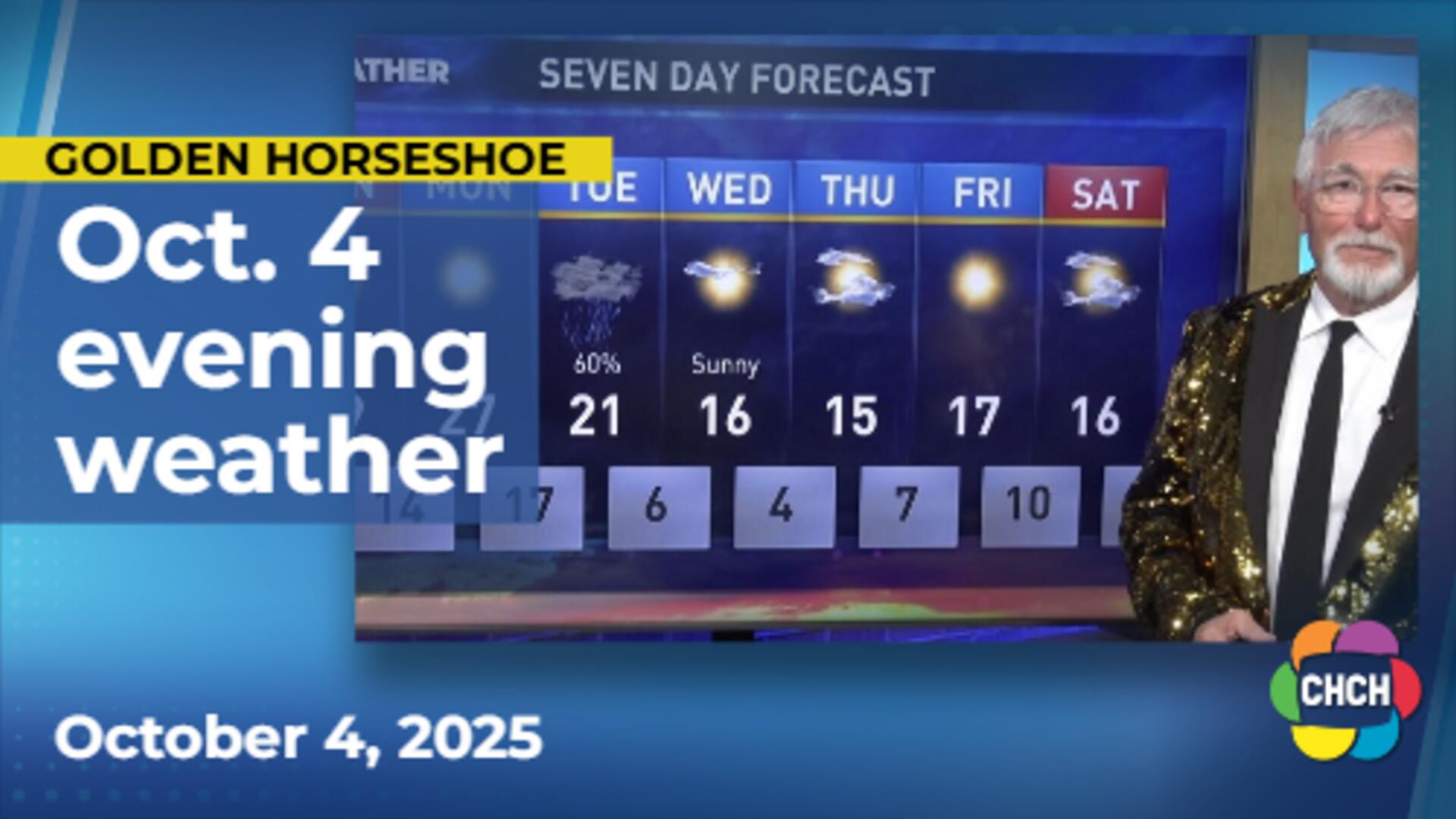 Evening weather forecast for Oct. 4