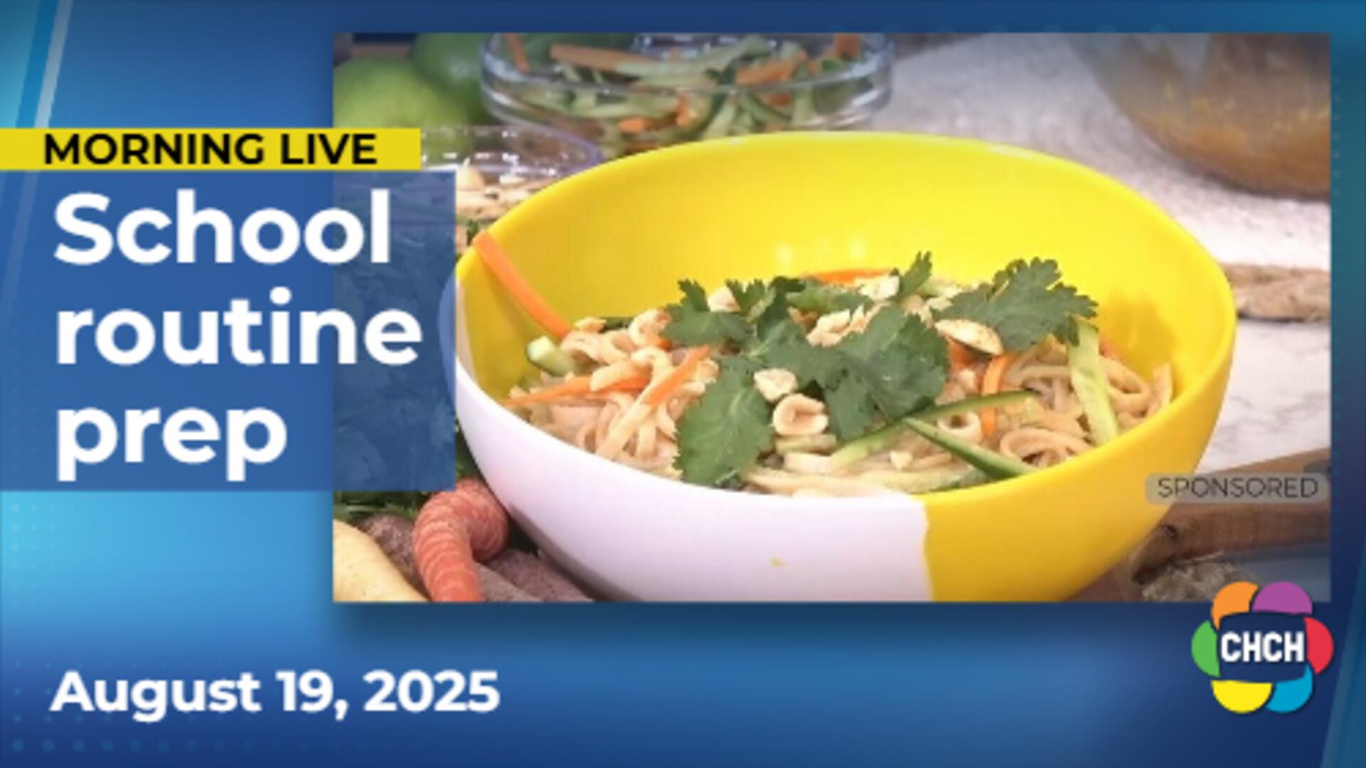 Prepping for back-to-school routines