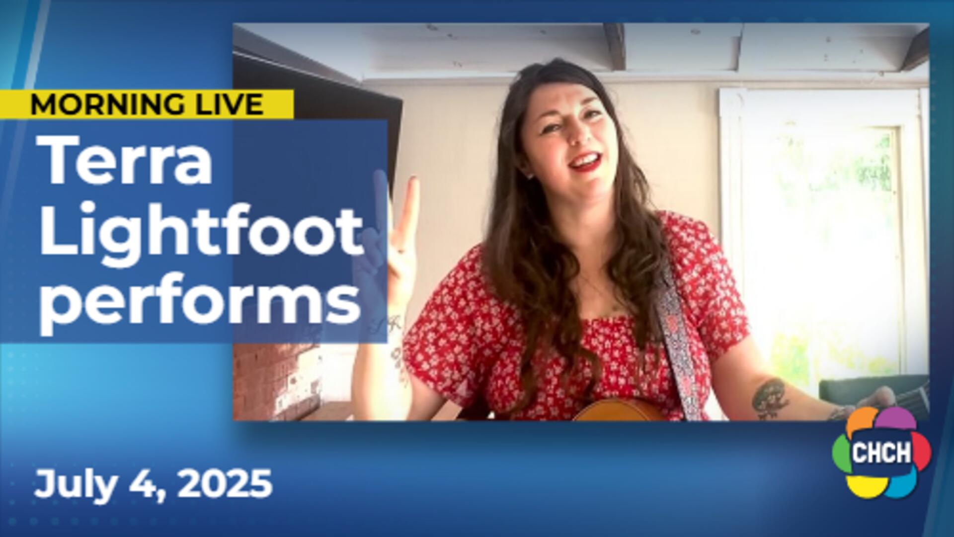 Terra Lightfoot performs new single 'Higher & Higher' on Music Friday