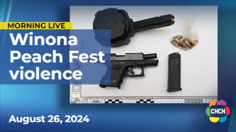 Neighbours 'really concerned' after violent night at the Winona Peach Festival