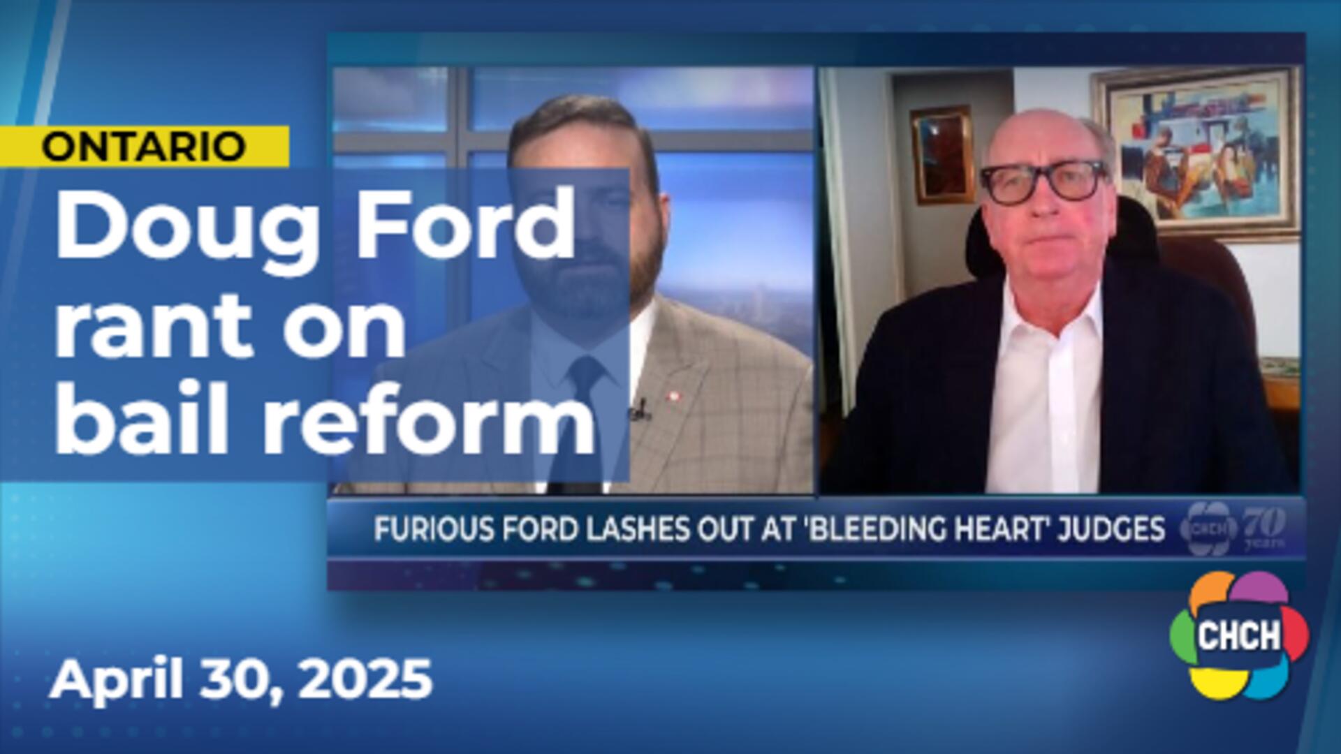 CHCH Queen's Park producer weighs in following Ford's emotional press conference