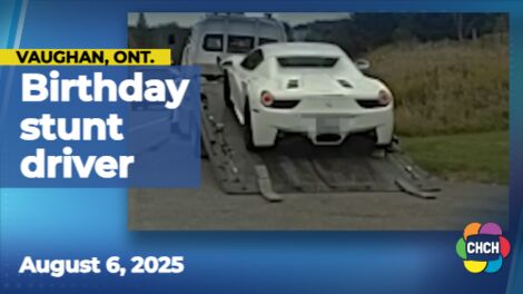 'Please, it's my birthday': York police release video of Ferrari driver charged with stunt driving