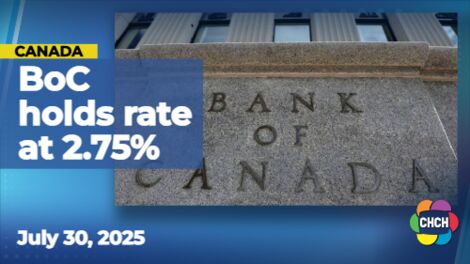 Bank of Canada holds key rate at 2.75% for third time amid tariff uncertainty