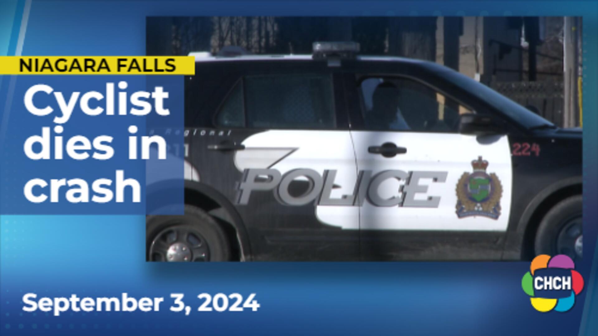 Woman dies in crash involving cyclist in Niagara Falls