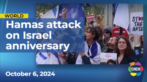 Global protests mark one year since Hamas attack on Israel