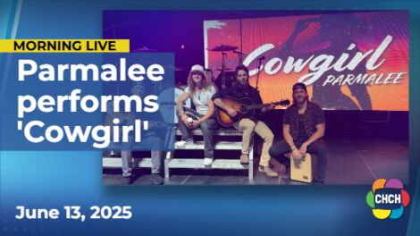 Parmalee perform their hit single 'Cowgirl' for Music Friday