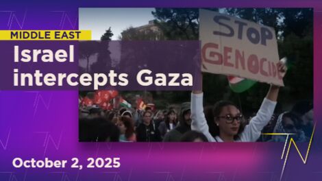 Dozens detained as flotilla attempts to break Gaza blockade