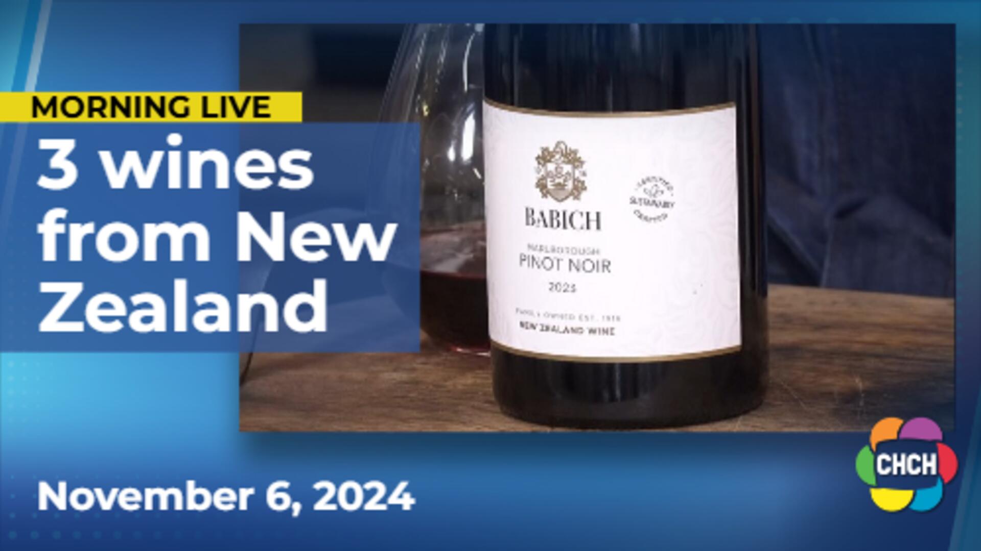 3 Babich wines from New Zealand