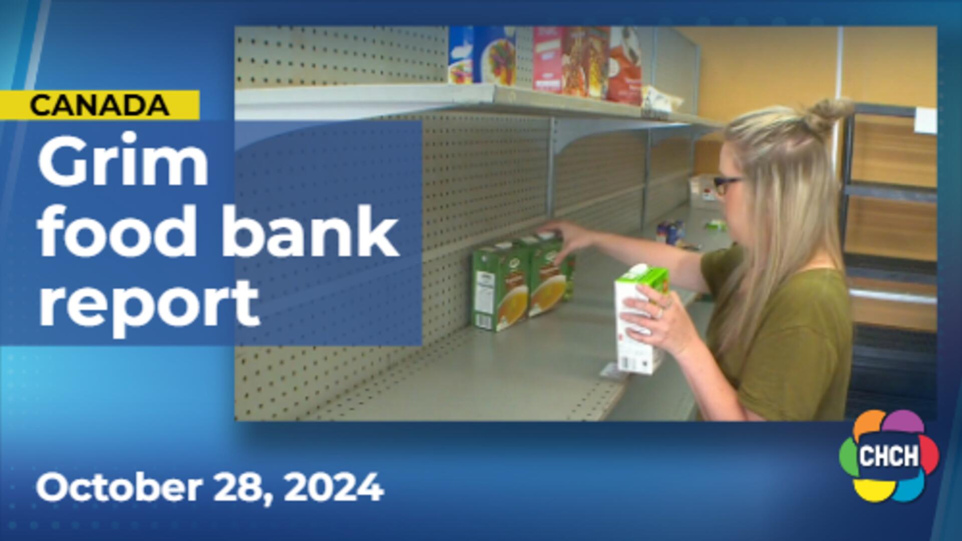 'Buckling under the strain', Food Banks Canada HungerCount report cites alarming numbers