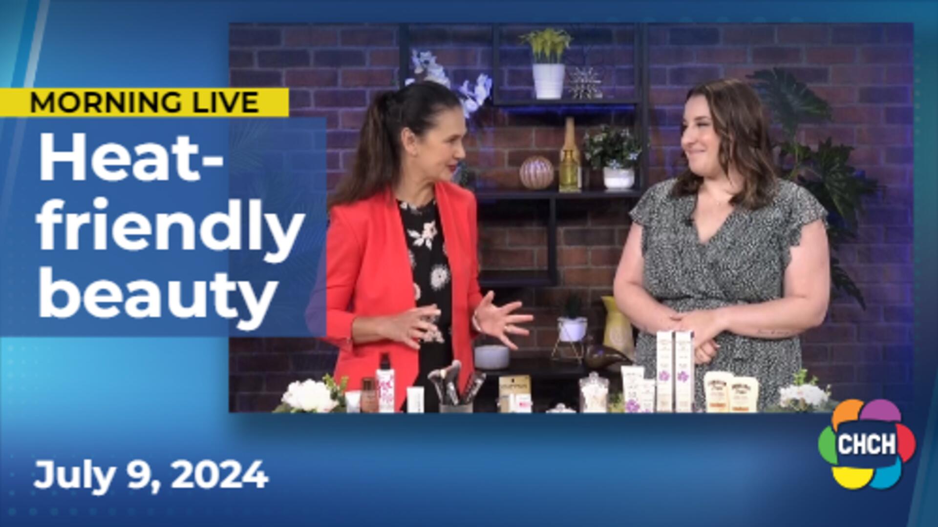 Heat-friendly beauty products for the summer wedding season