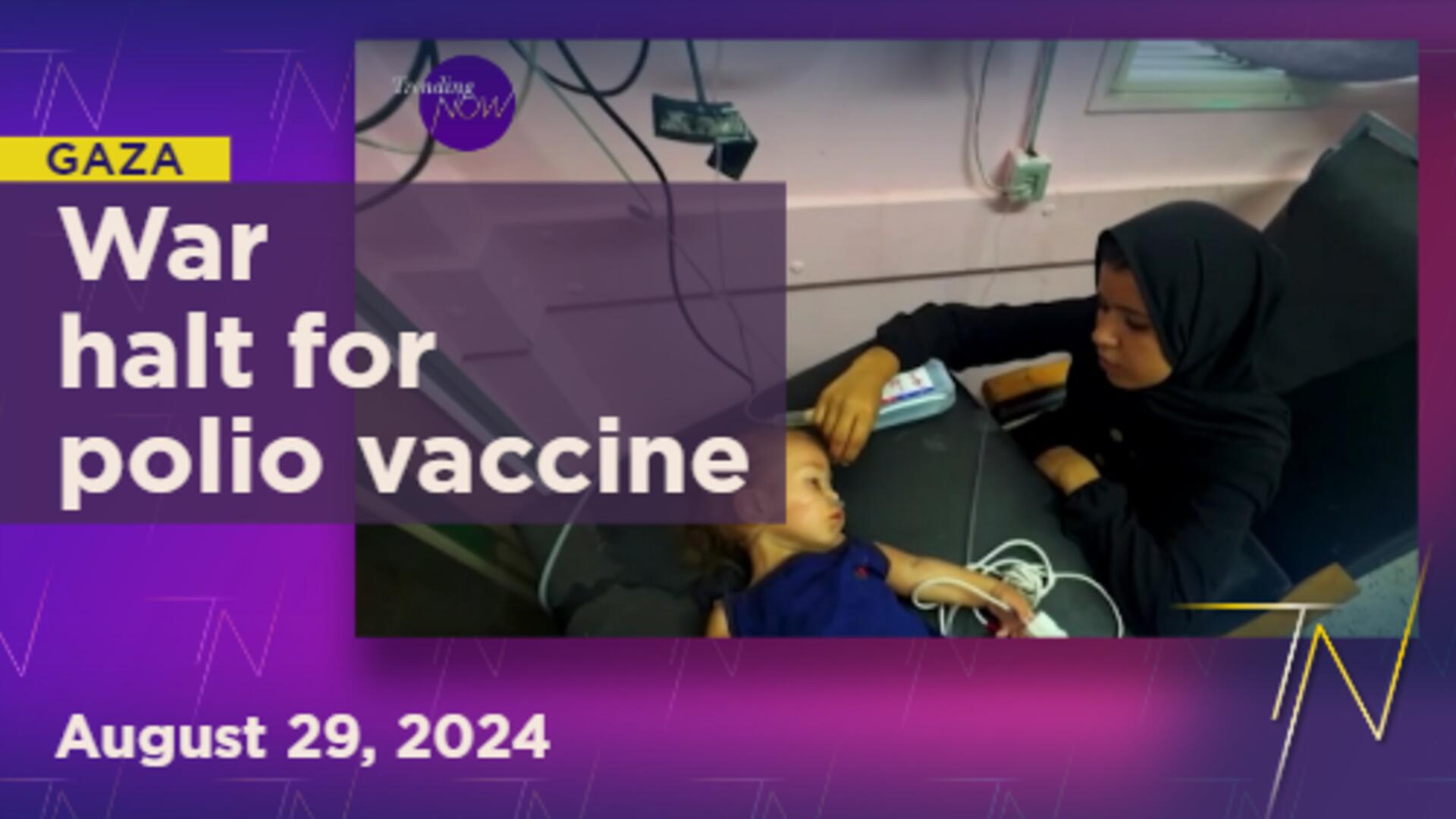 Limited pauses allowed for vaccinations as conflict continues in West Bank