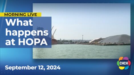 What happens within the city at Hamilton-Oshawa Port Authority