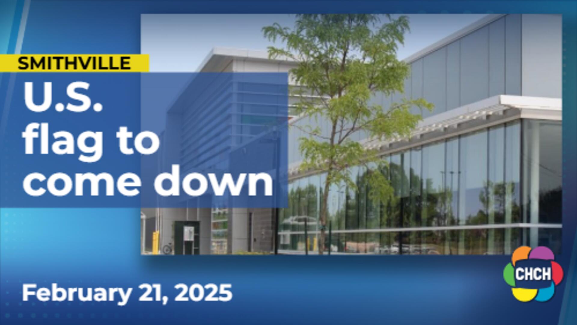 West Lincoln debates taking U.S. flag down from community centre in Smithville