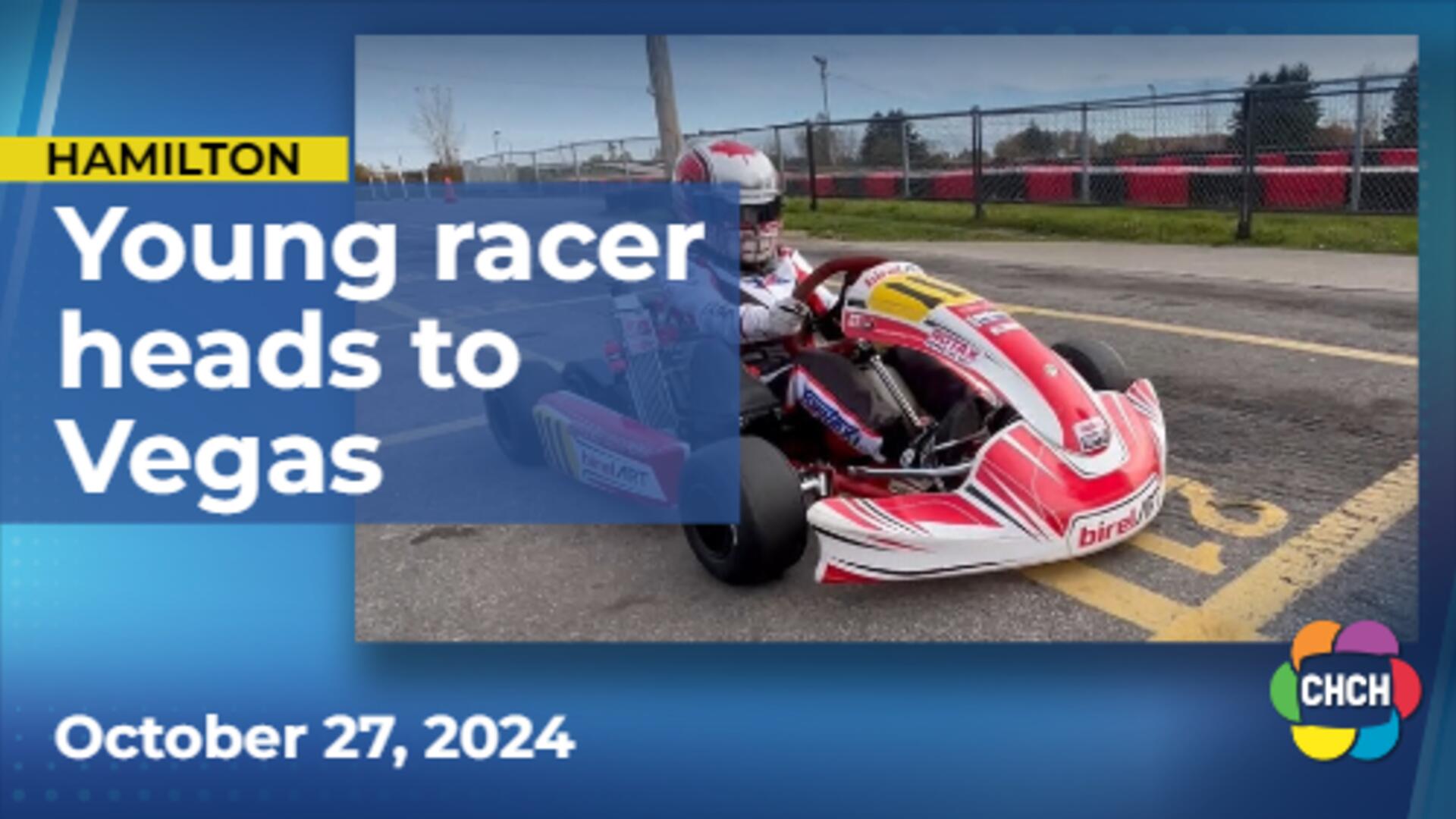 12-year-old Hamilton racer heads to Vegas for international karting showdown