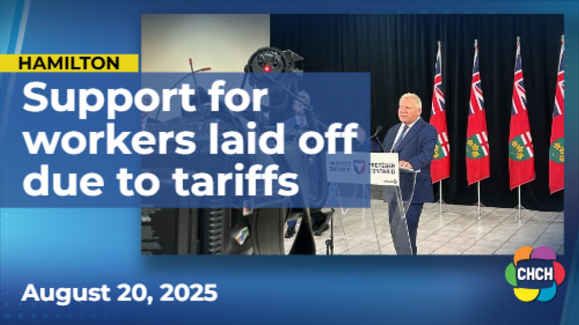 Ford announces $70M in support for Ontario workers affected by tariffs