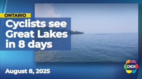 Dozens of cyclists to ride to three Great Lakes within next eight days