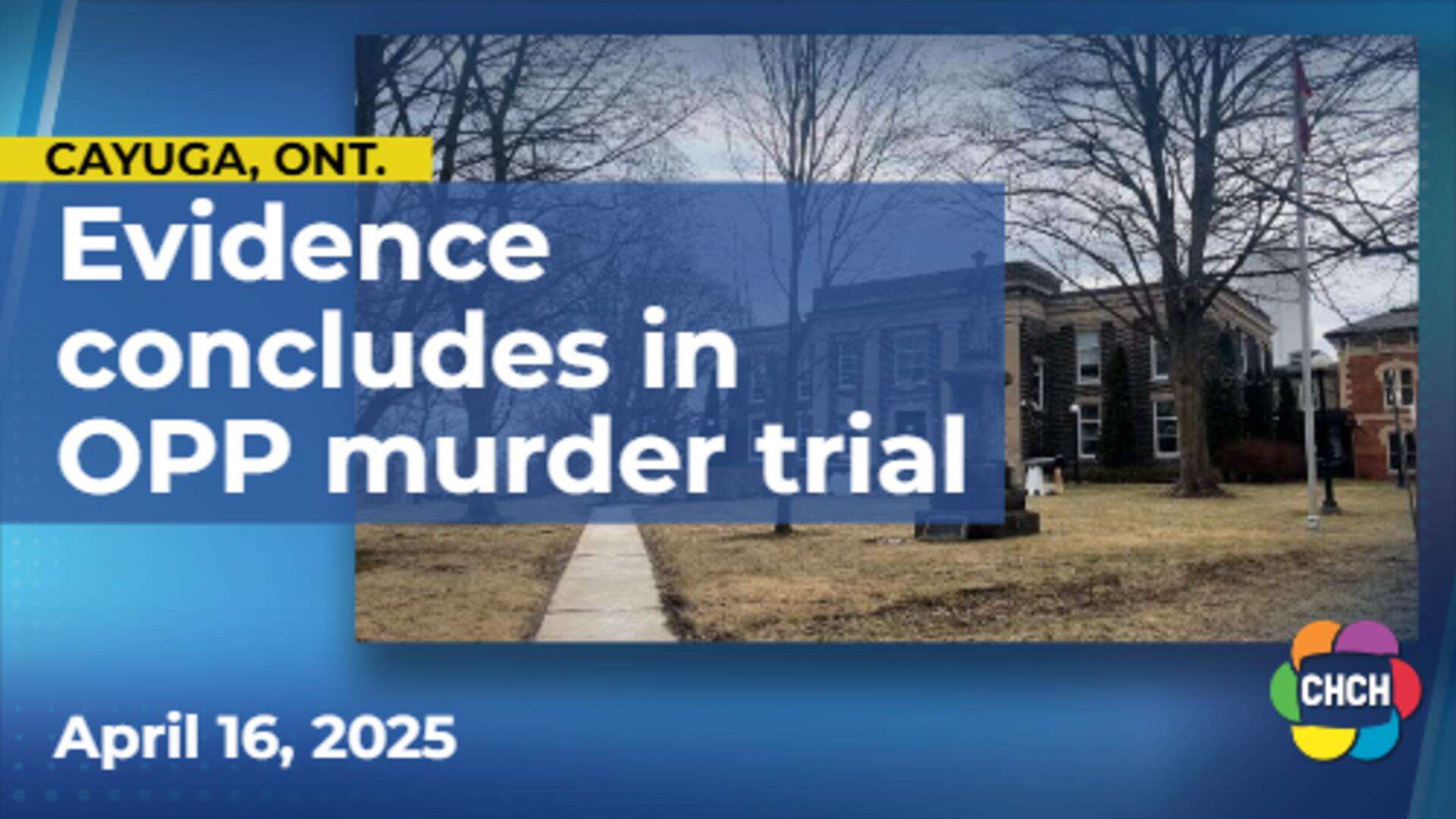 Evidence concludes in first-degree murder trial of OPP Const. Greg Pierzchala
