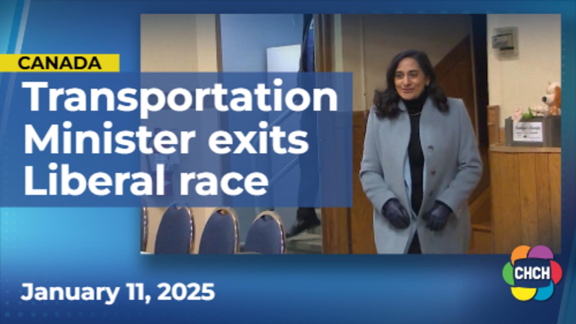 Transportation Minister Anita Anand exits Liberal leadership race