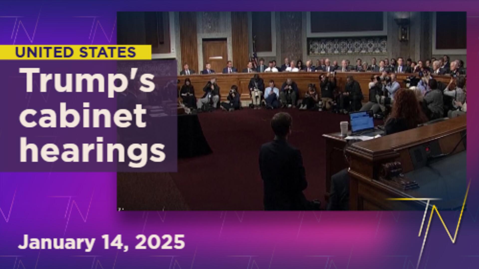 Controversial nominees opens Trump's cabinet hearings