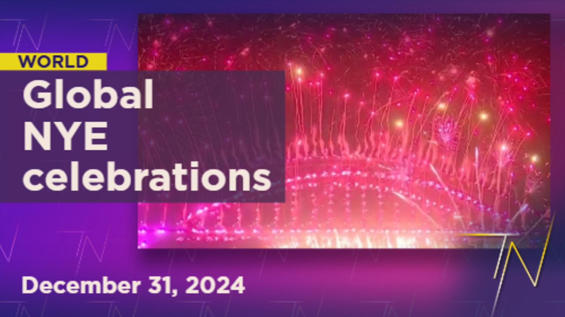 New Year's Eve celebrations around the world