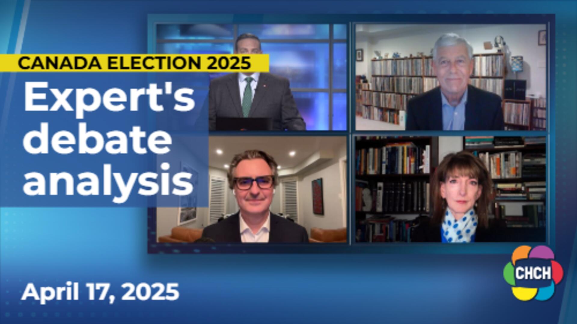 WATCH:  CHCH Political Panel breaks down final federal leaders debate